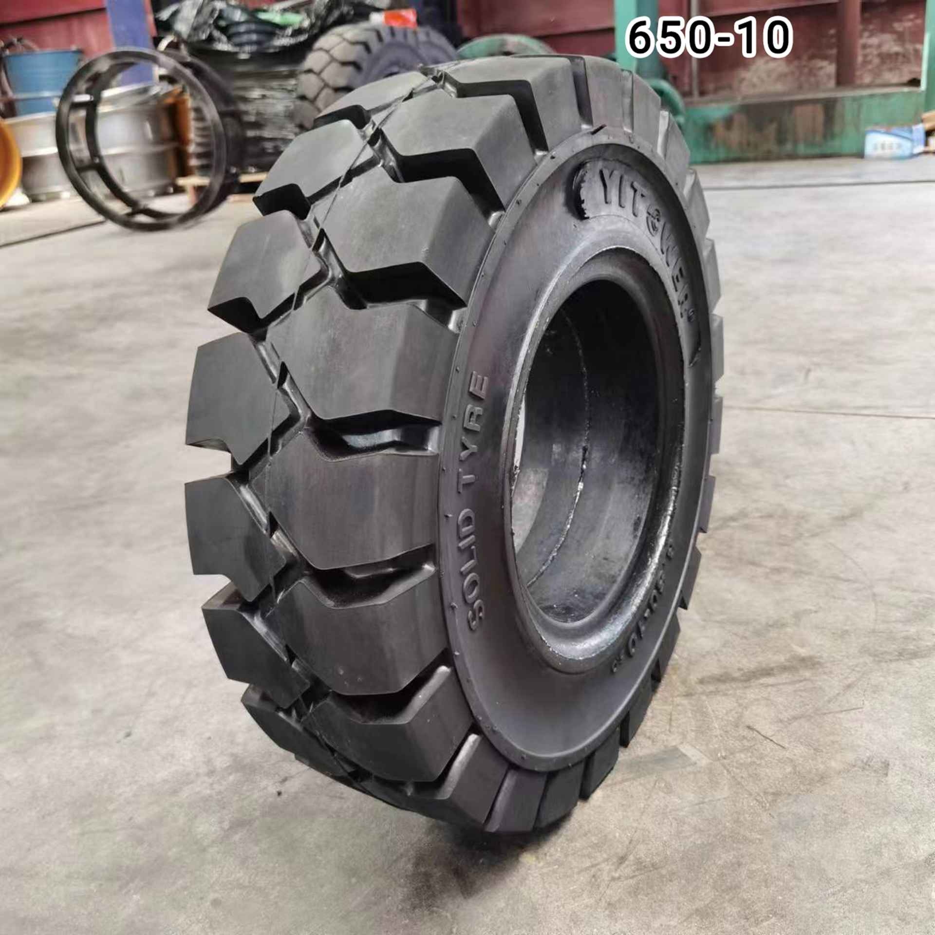 650-10 solid tire