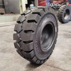 21x8-9 solid tire